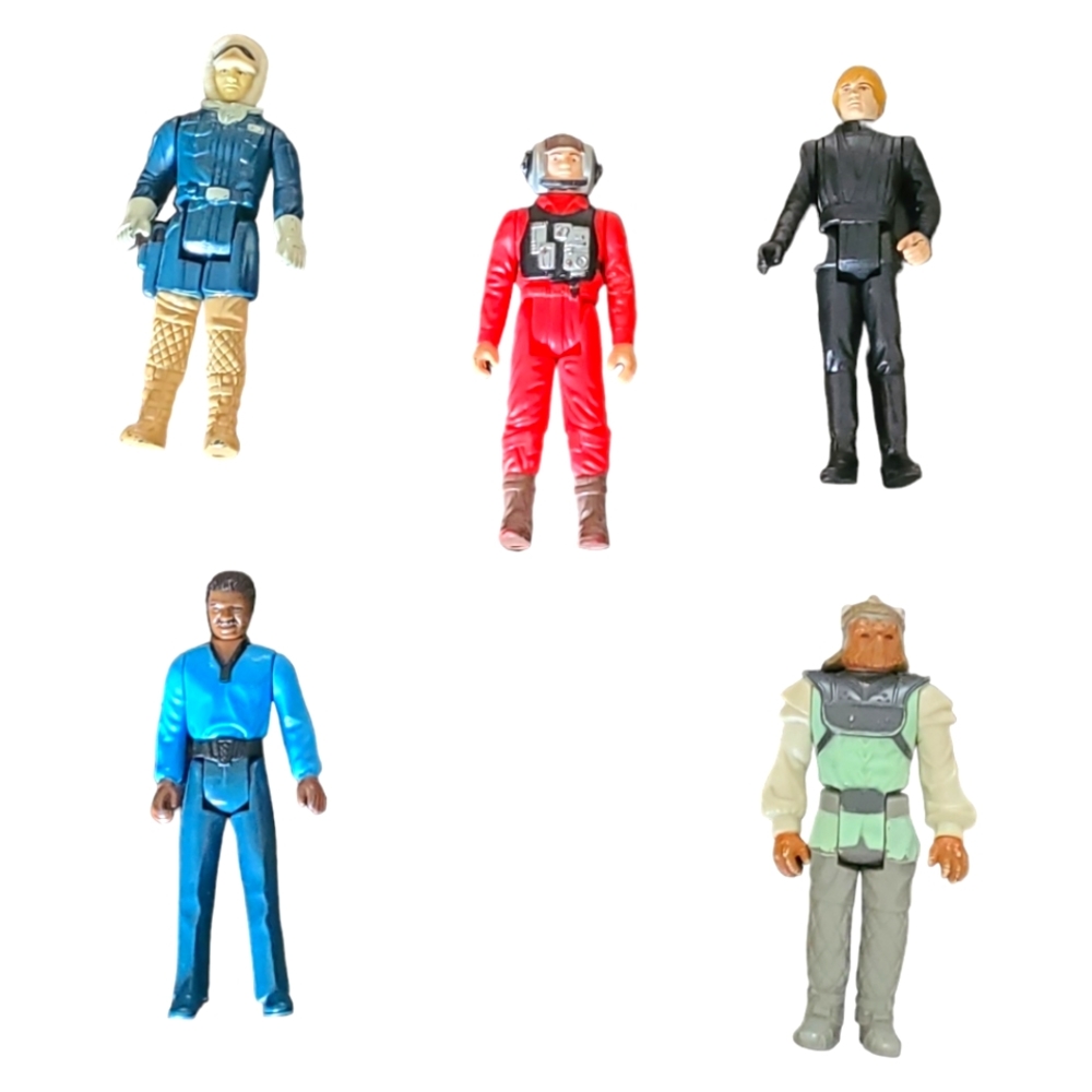 Vintage STARWARS Action Figures Lot of 5
